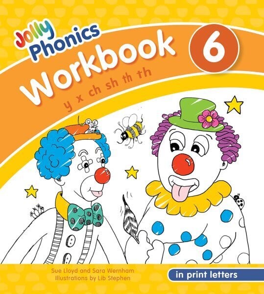 Jolly Phonics Workbook 6: in Print Letters (American English edition) цена и информация | Noortekirjandus | kaup24.ee