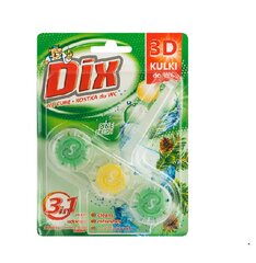 Вставки для унитаза DIX 3D Pine Fresh, 40г цена и информация | Очистители | kaup24.ee