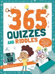 365 Quizzes and Riddles: Super fun, maths, logics and general knowledge Q & As цена и информация | Книги для подростков и молодежи | kaup24.ee