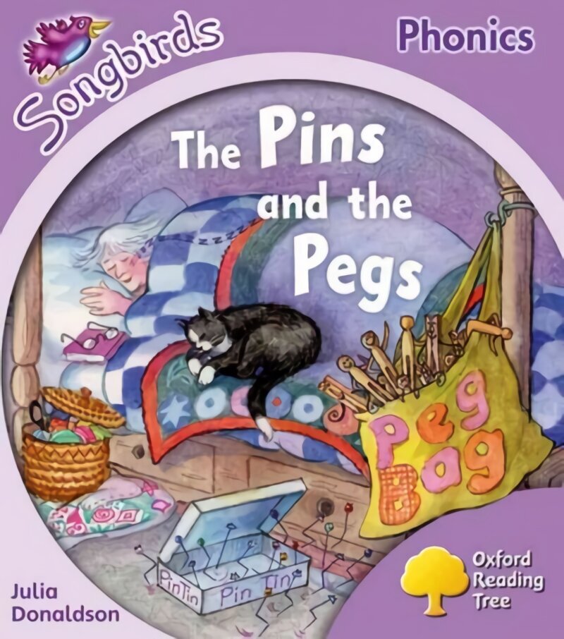 Oxford Reading Tree: Level 1plus: More Songbirds Phonics: The Pins and the Pegs цена и информация | Noortekirjandus | kaup24.ee