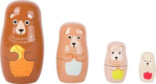 Matrjoška karu perekond Small Foot 10621 hind ja info | Arendavad mänguasjad | kaup24.ee