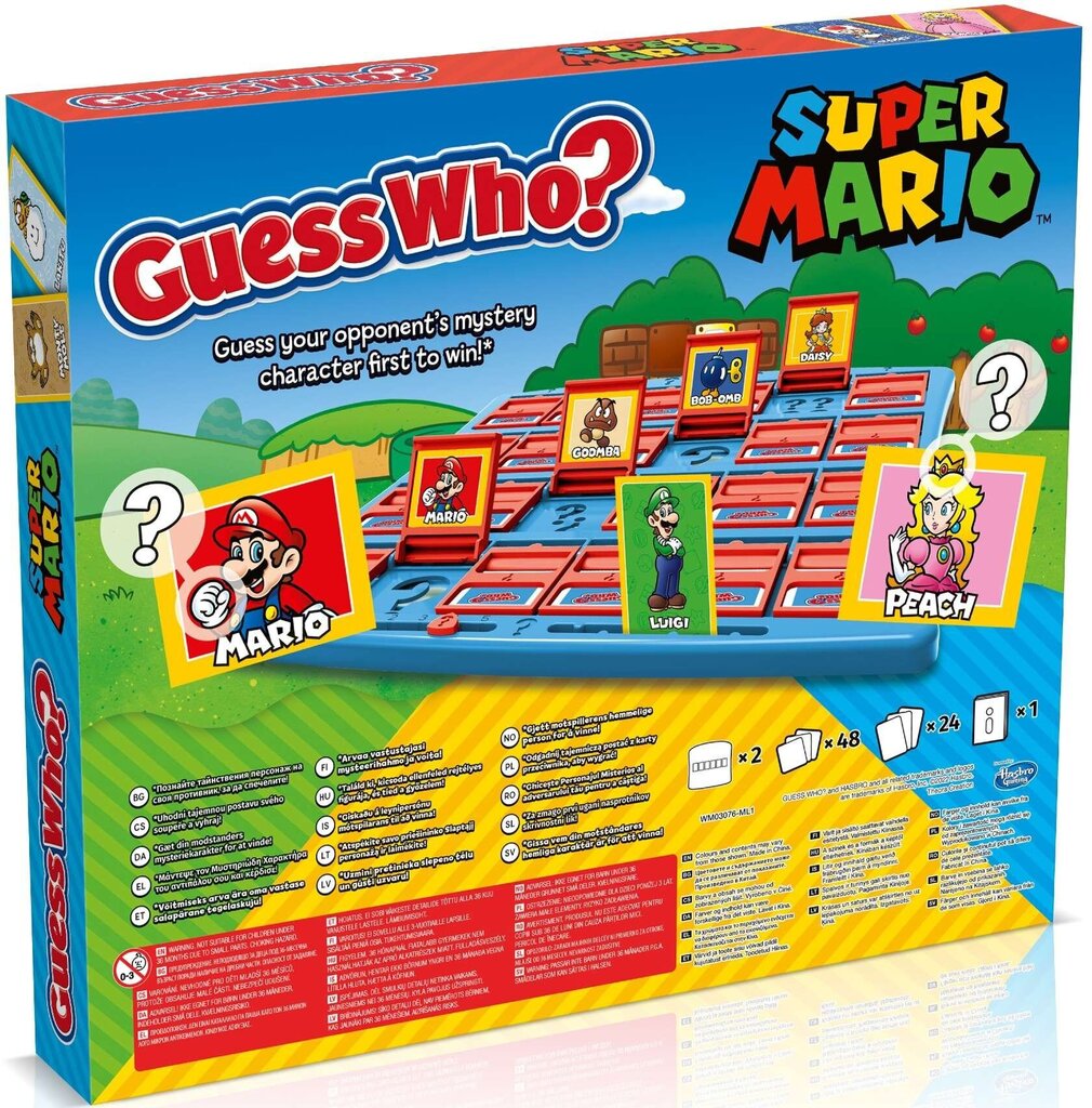 Mängu Guess Who? Super Mario hind ja info | Lauamängud ja mõistatused | kaup24.ee