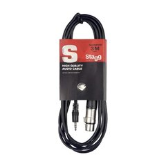 Stagg 3.5 mm Xlr, 1 m hind ja info | Kaablid ja juhtmed | kaup24.ee