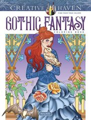 Creative Haven Gothic Fantasy Coloring Book hind ja info | Väikelaste raamatud | kaup24.ee