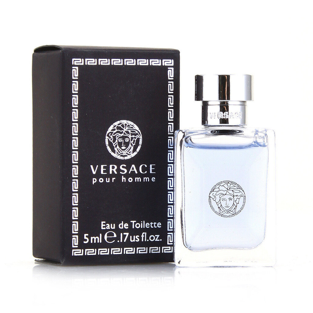 Tualettvesi Versace Pour Homme EDT meestele 5 ml цена и информация | Meeste parfüümid | kaup24.ee