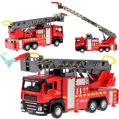 Tuletõrje päästesõiduk koos valgus- ja heliefektidega hind ja info | Poiste mänguasjad | kaup24.ee