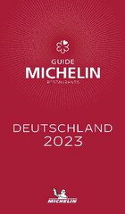 Deutschland - The MICHELIN Guide 2023: Restaurants (Michelin Red Guide) цена и информация | Путеводители, путешествия | kaup24.ee