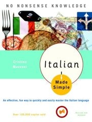 Italian Made Simple: Revised and Updated цена и информация | Пособия по изучению иностранных языков | kaup24.ee