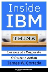 Inside IBM: Lessons of a Corporate Culture in Action цена и информация | Книги об искусстве | kaup24.ee