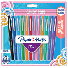 Фломастеры PaperMate Flair Candy Pop 12, 0,7 мм цена и информация | Письменные принадлежности | kaup24.ee