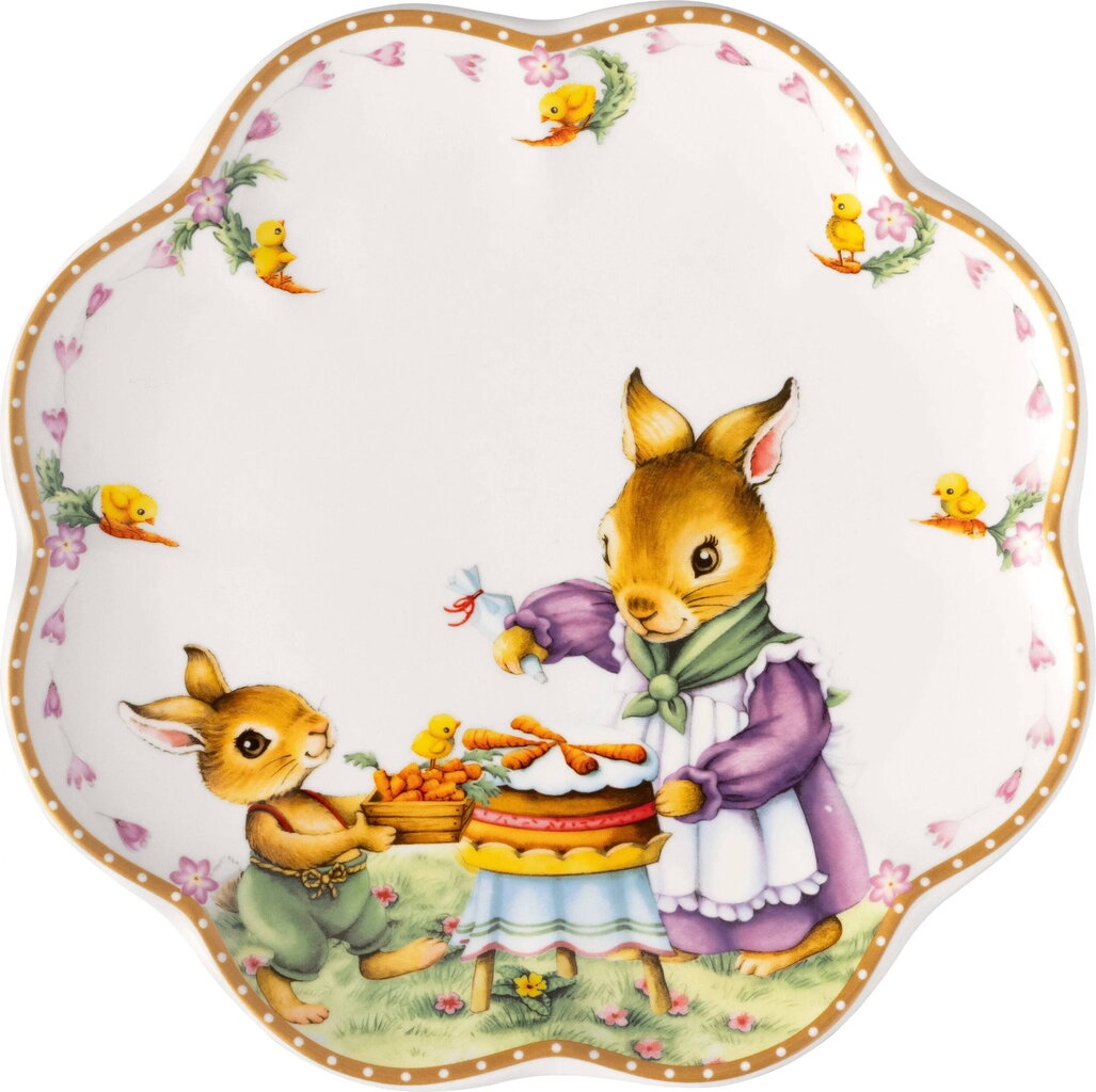 Villeroy & Boch taldrik Annual Easter Edition Plate 2024, 22.3 cm цена и информация | Lauanõud ja kööginõud | kaup24.ee