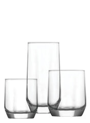 Комплект стаканов, 18 шт. цена и информация | Стаканы, фужеры, кувшины | kaup24.ee