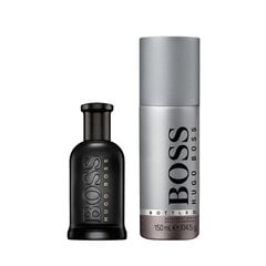 Kosmeetikakomplekt Hugo Boss meestele: parfüümvesi EDP, 50 ml + deodorant, 150 ml цена и информация | Мужские духи | kaup24.ee