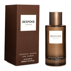 Parfüümvesi Bespoke London Oriental Woods and Amber EDP meestele, 100 ml hind ja info | Meeste parfüümid | kaup24.ee