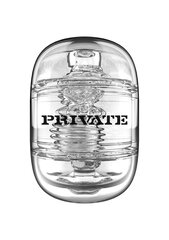 Мастурбатор Private Dual, прозрачный цена и информация | Секс игрушки, мастурбаторы | kaup24.ee