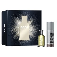 Kosmeetikakomplekt Hugo Boss meestele: tualettvesi EDT, 50 ml + deodorant, 150 ml цена и информация | Мужские духи | kaup24.ee