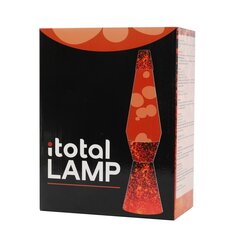 Лавовая лампа iTotal Стеклянный Красный Оранжевый Пластик 25 W (40 cm) цена и информация | Настольная лампа | kaup24.ee