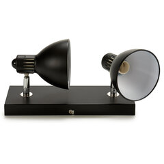 Потолочный светильник Grundig E14 40 W Чёрный Металл 15 x 9 x 32 cm (4 штук) цена и информация | Потолочные светильники | kaup24.ee