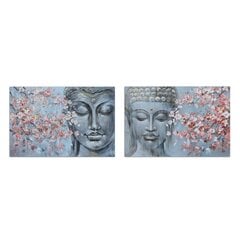 Maal DKD Home Decor Buddha 120 x 2,8 x 80 cm (2 tk) hind ja info | Seinapildid | kaup24.ee