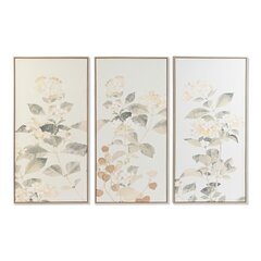 Картина DKD Home Decor, цветы Shabby Chic, 60 x 4 x 120 cм, 3 штуки цена и информация | Картины, живопись | kaup24.ee