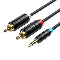 Vention BCLBH, 3.5mm Male to 2x Male RCA, 2m hind ja info | Kaablid ja juhtmed | kaup24.ee