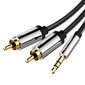 Vention BCFBH, 3.5mm Male to 2x RCA Male, 2m цена и информация | Kaablid ja juhtmed | kaup24.ee