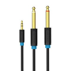 Vention BACBF, 3.5mm TRS Male to 2x 6.35mm Male, 1m цена и информация | Кабели и провода | kaup24.ee