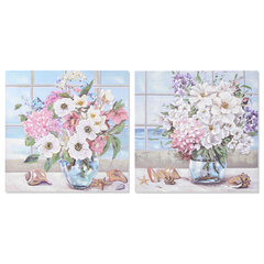 Maal DKD Home Decor Shabby Chic 100 x 3 x 100 cm (2 tk) hind ja info | Seinapildid | kaup24.ee