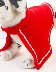 Lemmiklooma kostüümi komplekt, 18x37cm, Punane hind ja info | Riided koertele | kaup24.ee