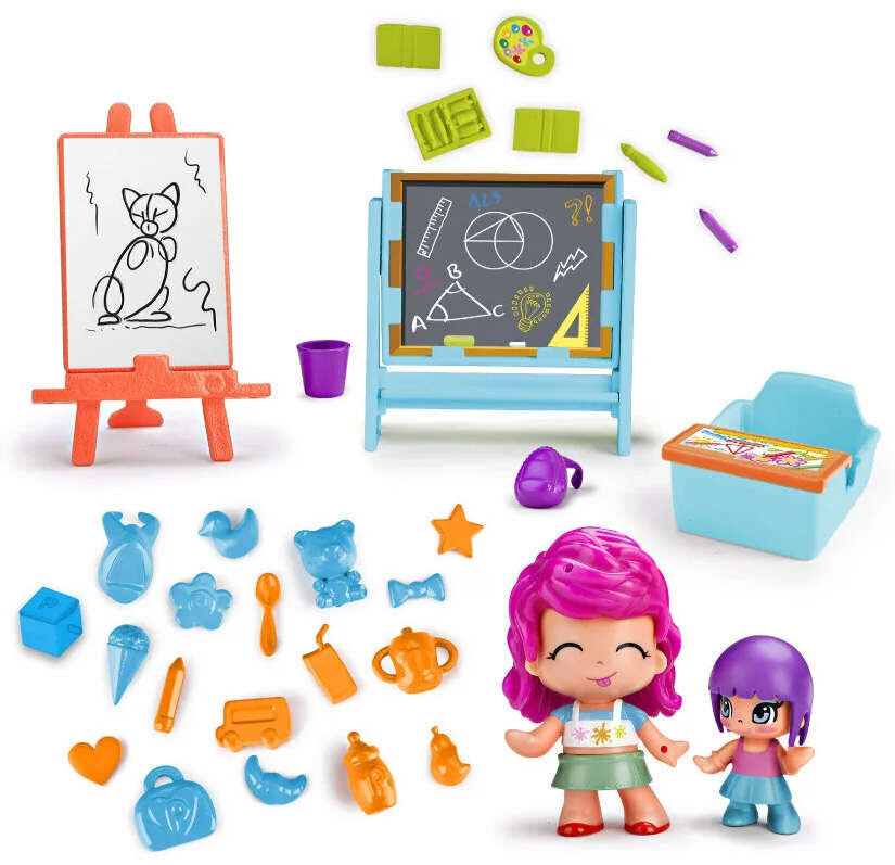 Pinypon City klassikomplekt Epee koos figuuride ja tarvikutega hind ja info | Tüdrukute mänguasjad | kaup24.ee