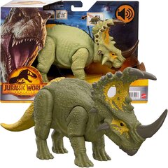 Dinosaurus Sinoceratops Jurassic World Wild Roar цена и информация | Игрушки для мальчиков | kaup24.ee