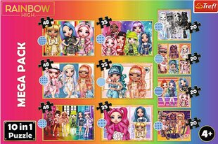 Puzzle 10in1 Rainbow High Trefl 329 tükki цена и информация | Пазлы | kaup24.ee