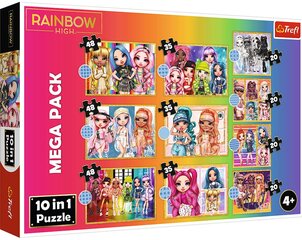 Puzzle 10in1 Rainbow High Trefl 329 tükki цена и информация | Пазлы | kaup24.ee