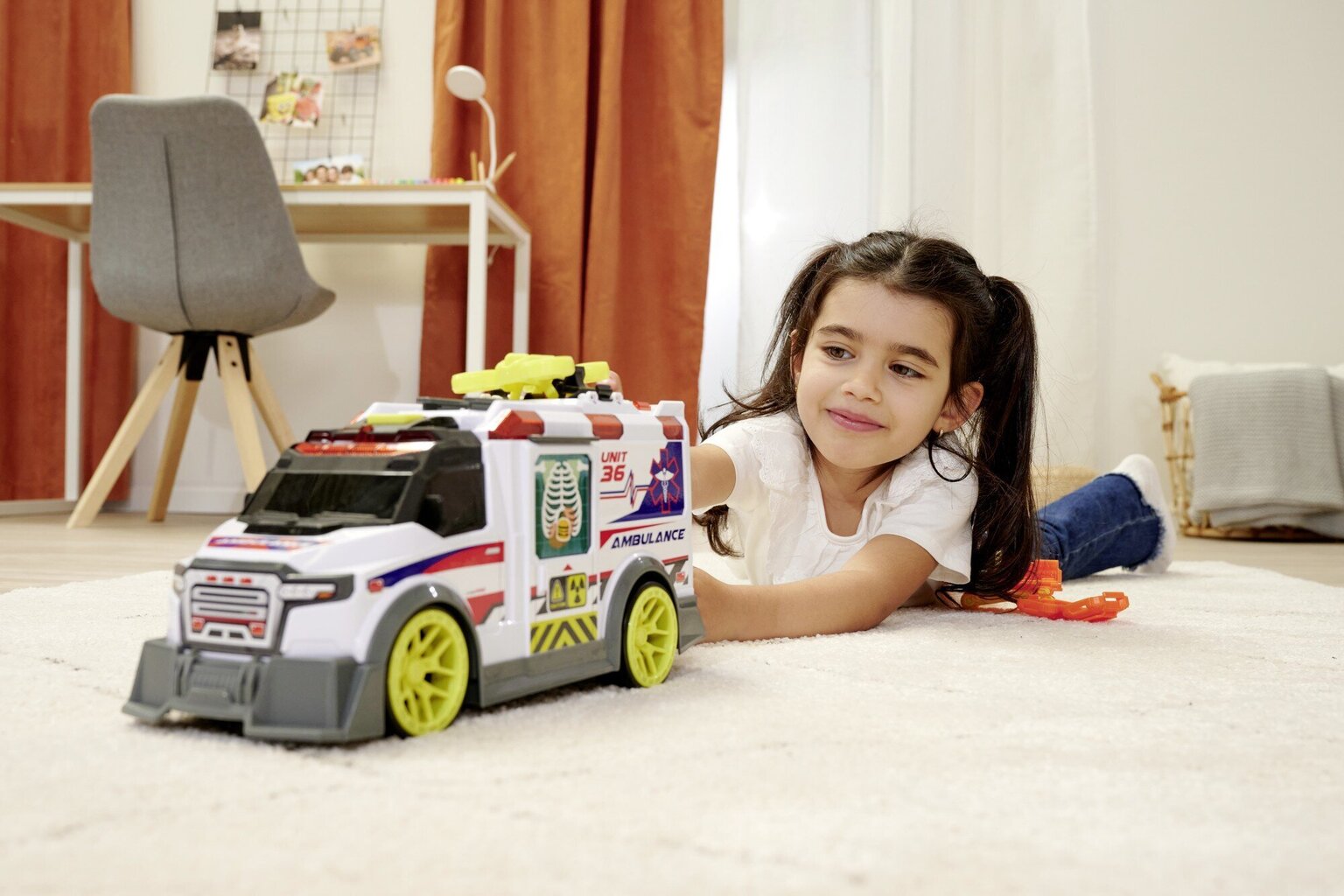 Interaktiivne kiirabiauto ja Dickie Toys tarvikud Light Sound цена и информация | Poiste mänguasjad | kaup24.ee