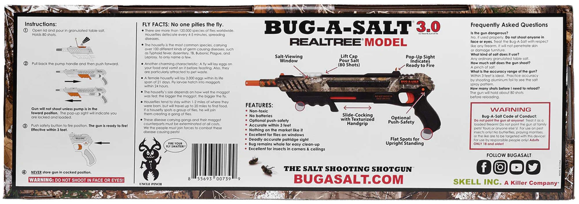 Relvad keskkonnakaitse karabiin Bug-A-Salt 3.0 Realtree Camo BS-63-RC цена и информация | Poiste mänguasjad | kaup24.ee