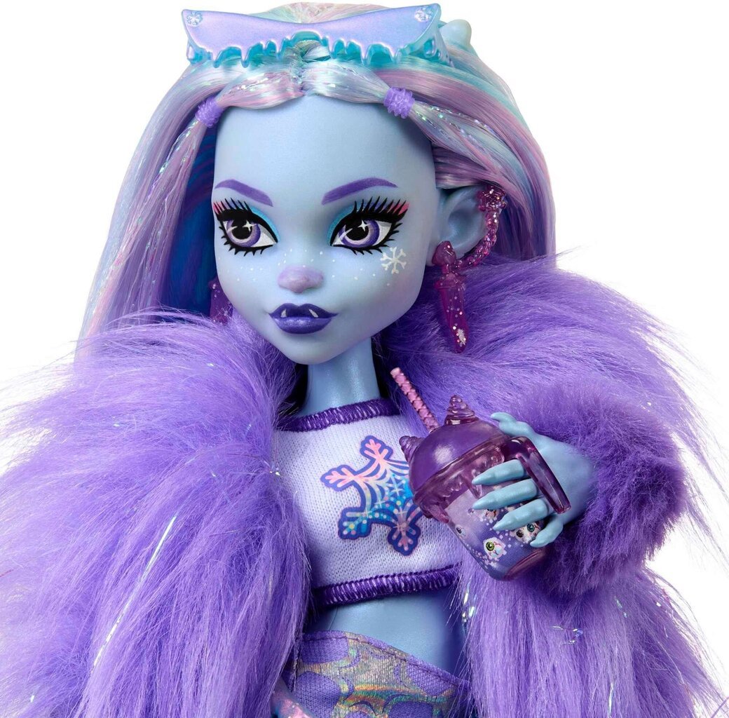 Suur nukk Monster High Abbey Bominable 30 cm + tarvikud lemmikloomad hind ja info | Tüdrukute mänguasjad | kaup24.ee