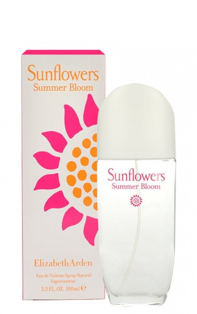 Tualettvesi Elizabeth Arden Sunflowers Summer Bloom EDT naistele, 100 ml цена и информация | Naiste parfüümid | kaup24.ee