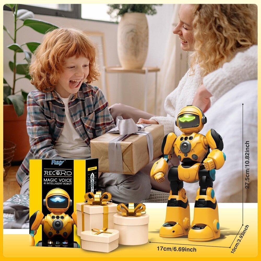 Interaktiivne raadio teel juhitav robot Remote Control Robot цена и информация | Poiste mänguasjad | kaup24.ee