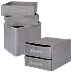 Набор коробок для хранения Springos, 3 шт. цена и информация | Ящики для вещей | kaup24.ee