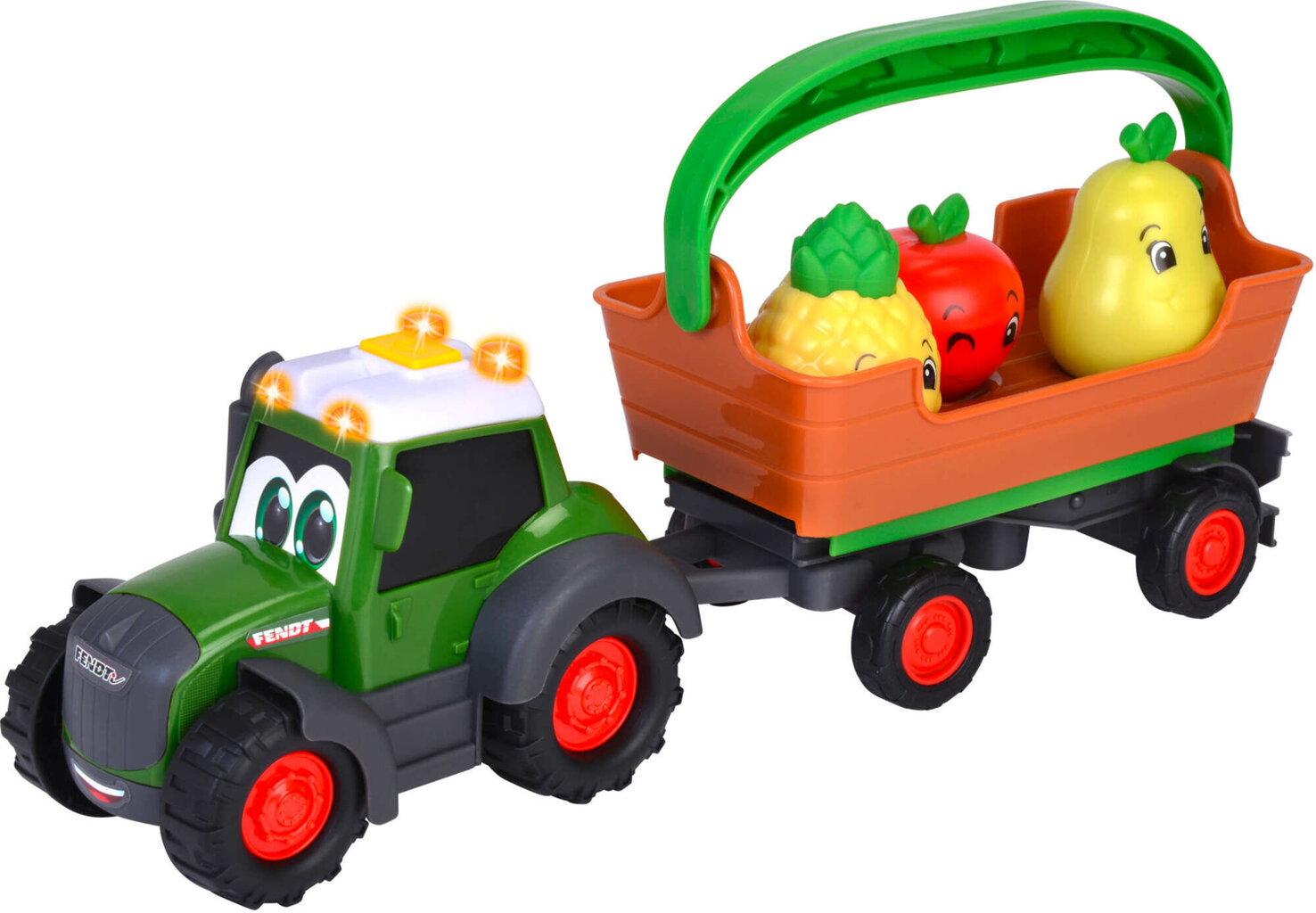 Komplekt ABC Freddy Fruit Trailer interaktiivne traktori helituli hind ja info | Tüdrukute mänguasjad | kaup24.ee