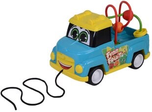 Sõiduki ABC puuviljade värviline sorteerija nööriga ja mootorilõngaga + heli цена и информация | Игрушки для малышей | kaup24.ee