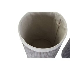 Набор корзин DKD Home Decor Серый полиэстер Бамбук (38 x 38 x 60 cm) (3 Предметы) цена и информация | Ящики для вещей | kaup24.ee