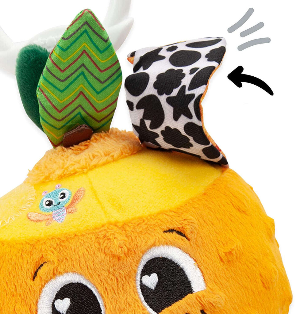 Field Mascot Lamaze Teether Tomy Orange Baby Stroller Pendant hind ja info | Imikute mänguasjad | kaup24.ee