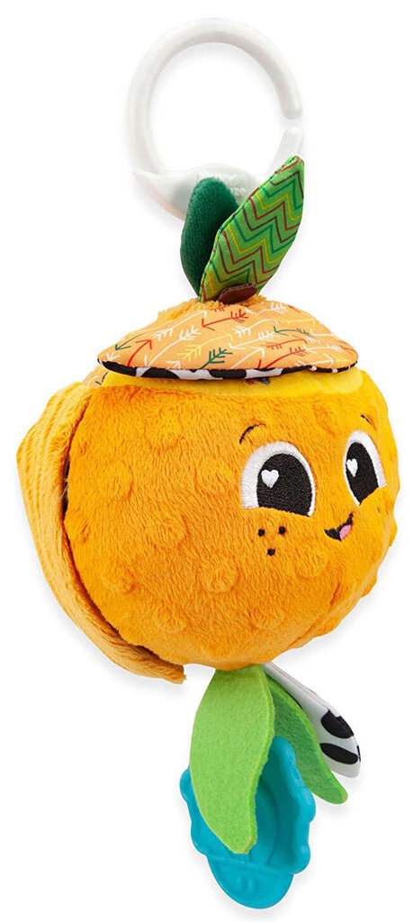 Field Mascot Lamaze Teether Tomy Orange Baby Stroller Pendant цена и информация | Imikute mänguasjad | kaup24.ee