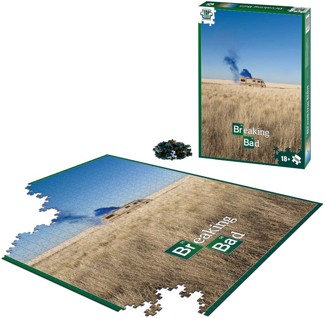 Puzzle kamper laboratoorium Winning Moves Breaking Bad 1000 elementów hind ja info | Pusled | kaup24.ee