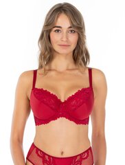 Rinnahoidja poolpolsterdatud korvidega Lauma Lingerie “Lace Love” hind ja info | Rinnahoidjad | kaup24.ee