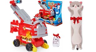 Spin Master Rise and Rescue auto ja pehme padi Kass, 50 cm hind ja info | Poiste mänguasjad | kaup24.ee