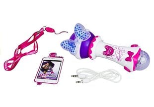 Laste karaoke mikrofon MP3-ga, roosa цена и информация | Развивающие игрушки | kaup24.ee