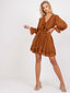 Naiste mini kleit Och Bella, pruun hind ja info | Kleidid | kaup24.ee
