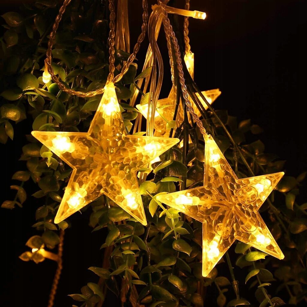LED tähtede jõulutuled, 120 LEDi, 2,2 m цена и информация | Jõulutuled | kaup24.ee